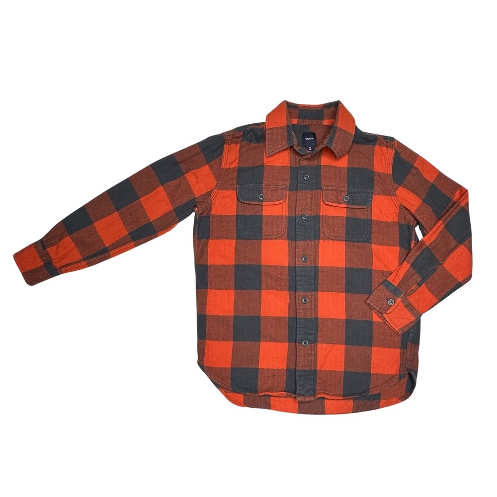 Gap Buffalo Plaid Flannel Button Up